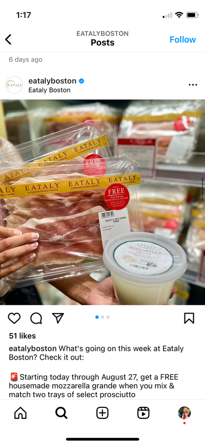 Woman files $50k lawsuit after slipping on a piece of prosciutto at upscale supermarket