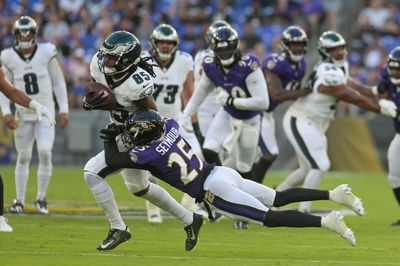 Studs and Duds from Eagles 20-19 loss to the Ravens in preseason opener
