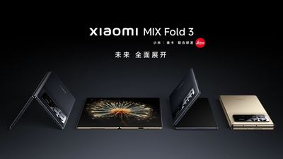 Xiaomi unfolds the Mix Fold 3 with a new hinge and cameras to rival the Galaxy Z Fold 5