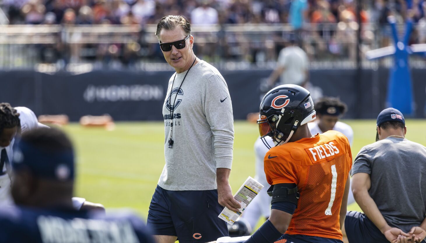 Bears Coach Matt Eberflus Still Deciding On Playing…