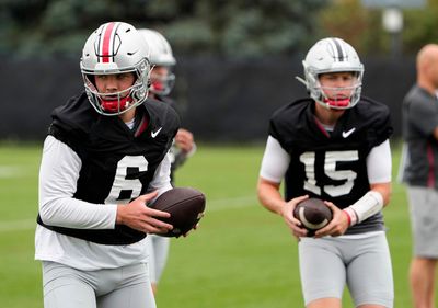 Ryan Day provides update on quarterback competition