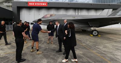F-35 contractor invites Hunter workers to reach for the sky