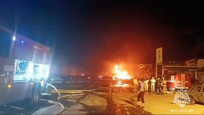 Massive explosion at gas station in Russia's Dagestan kills 27, injures more than 100