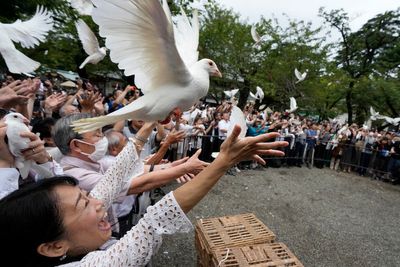 Kishida marks 78th anniversary of World War II's end without mentioning Japan's wartime aggression