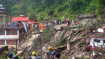 Himachal rains | Two more bodies recovered from debris of Shiv temple in Shimla, death toll reaches 53