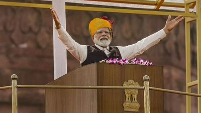 Independence Day 2023: Prime Minister Modi assures countrymen of a "New India" in next five years