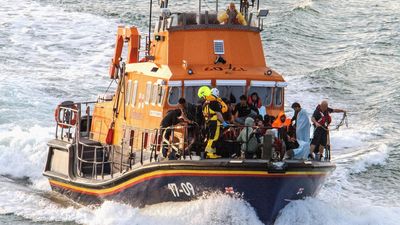 Rescuers search Channel for missing migrant after six die in boat tragedy
