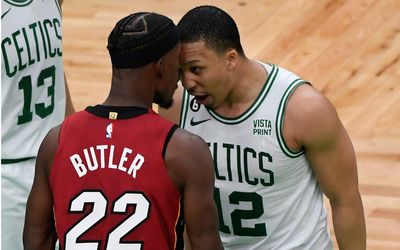 Celtics alum Grant Williams on what he said to Jimmy Butler in the 2023 East Finals