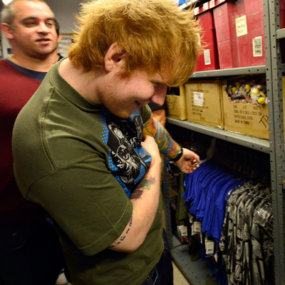 Ed Sheeran Worked a Shift at Minnesota Lego Store, And Sang 'Lego House' to Shoppers