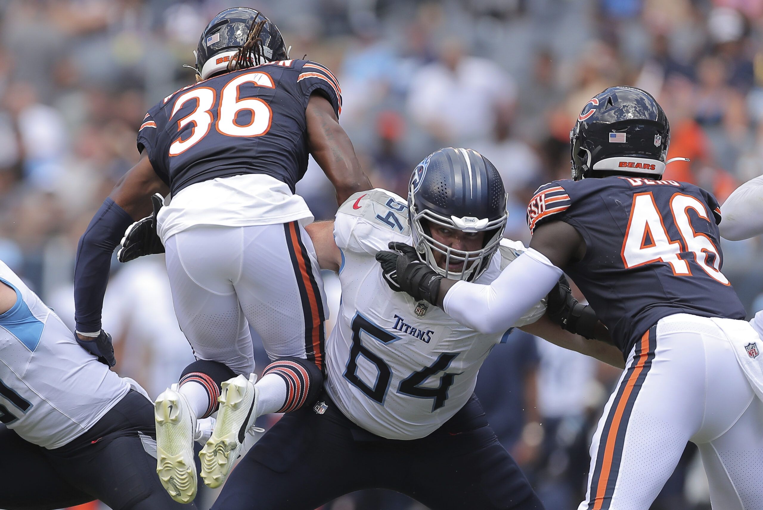 PFF Grades: Andrew Billings was Bears' best defender in Week 1