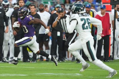 Justice Hill says Ravens have the best running back group in the NFL