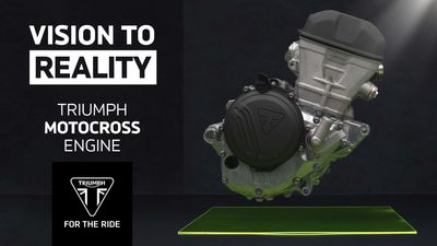Take A Peek At Triumph's New Motocross Bike Engine With Ricky Carmichael