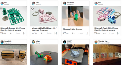 8 Great Minecraft 3D Prints You Should Try