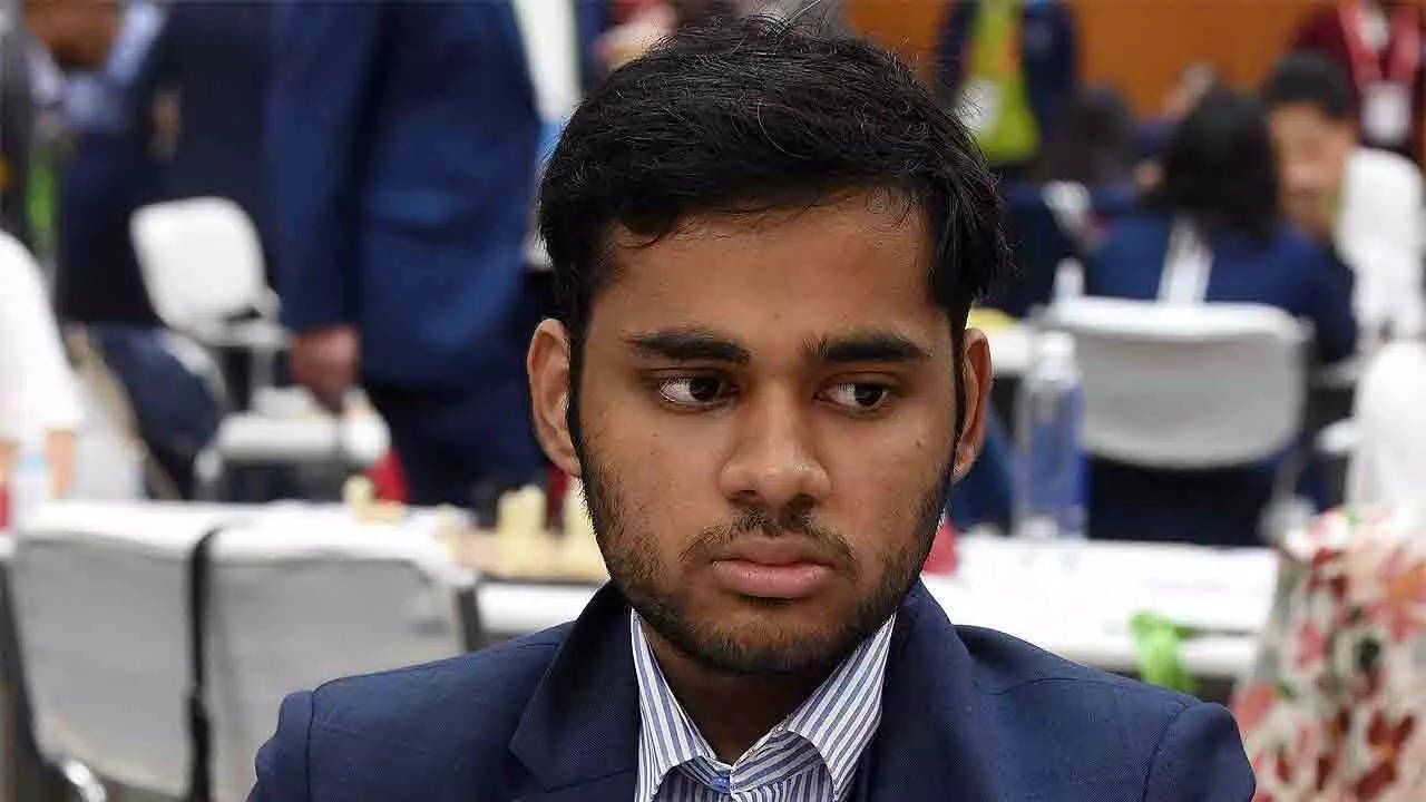 Chess: Pragg wears down Erigaisi in sudden death, enters World Cup