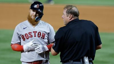 Announcers for Both Teams Couldn’t Believe Strike 3 Call on Red Sox DH Justin Turner