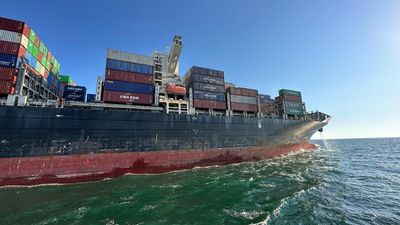 Russia targets Ukrainian grain depots as ship leaves Black Sea port of Odesa