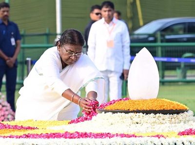 President Murmu, PM Modi lead tributes to Vajpayee on 5th death anniversary, NDA partners in attendance too