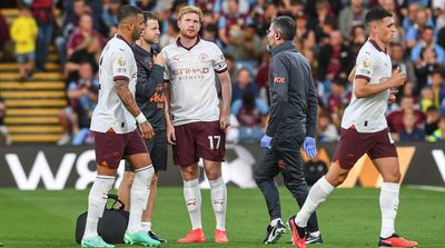 Man City Star Kevin De Bruyne to Miss 3-4 Months With Hamstring Injury