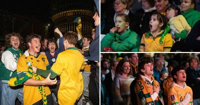 Fans flock to live sites to cheer on mighty Matildas in history-making game