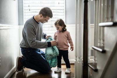 Stay-at-home Dads are on the rise, but they're not necessarily doing it to look after their kids