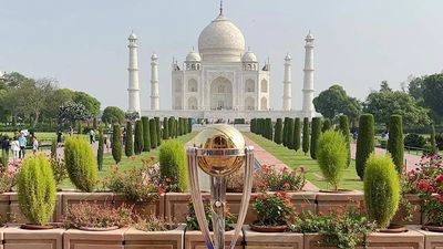 50 days to go as ICC Cricket World Cup trophy reaches Taj Mahal