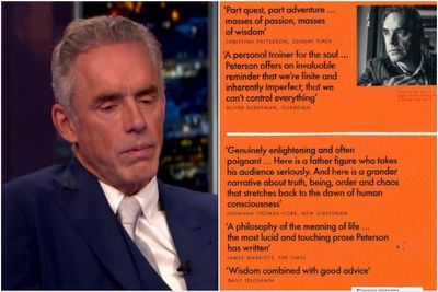 Critics angry after being ‘misquoted’ on Jordan Peterson book cover: ‘It should be removed’