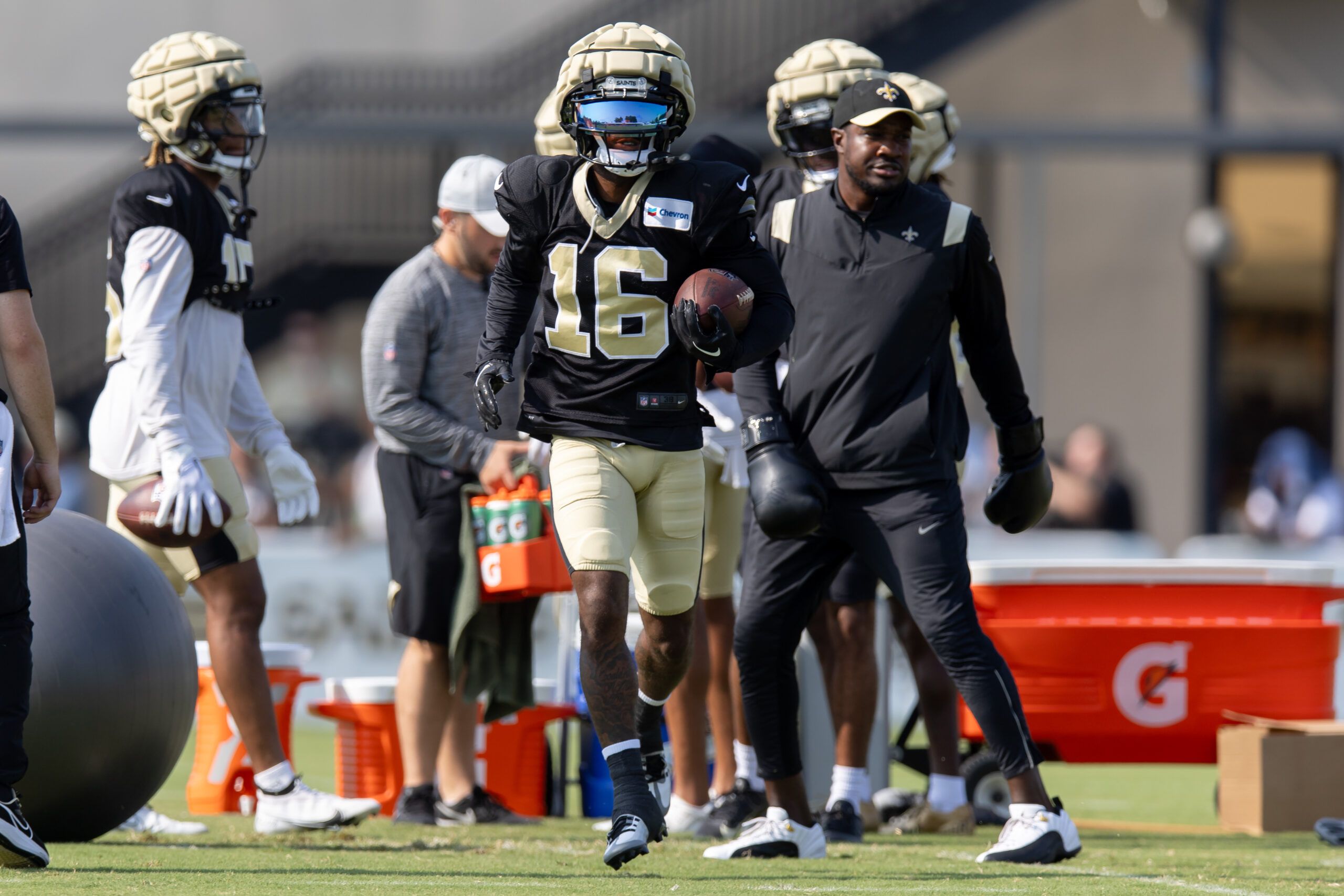 Saints break up first training camp brawl, and yes, Trevor Penning was  involved