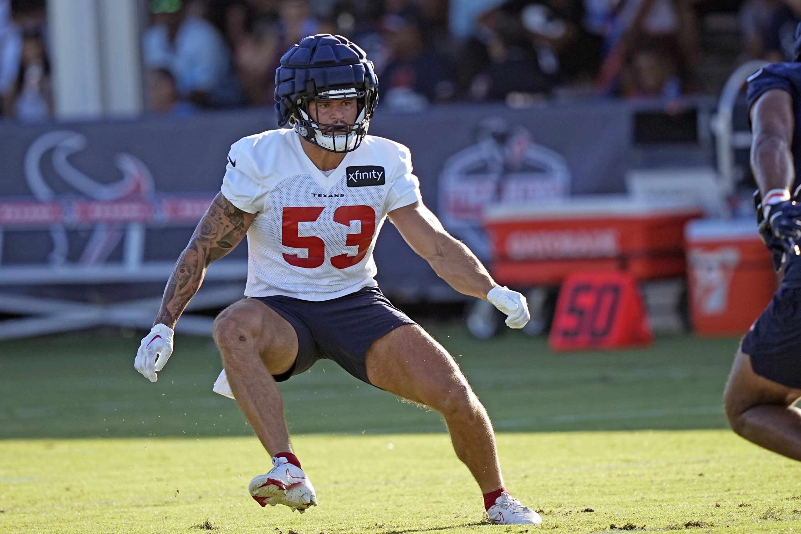 LB Blake Cashman appreciates playing in Texans’ ‘punch…