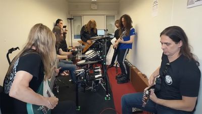 Watch Marty Friedman, Kiko Loureiro and Dave Mustaine rehearse for one of the summer’s biggest festival sets in new Megadeth behind-the-scenes footage