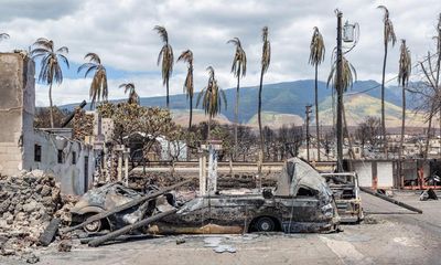 ‘There’s a lot to get through’: Hawaii crews comb ruins of Lahaina for missing fire victims