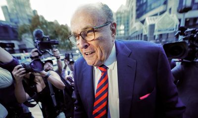 Giuliani championed organised crime act Rico. Now he’s charged under it
