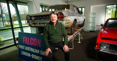 Rare car from a race around the world finds a home in Canberra