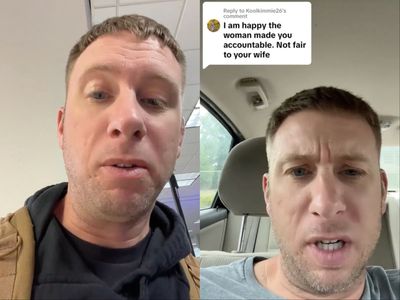 Man makes TikTok for his wife after fellow plane passenger sees texts and accuses him of cheating