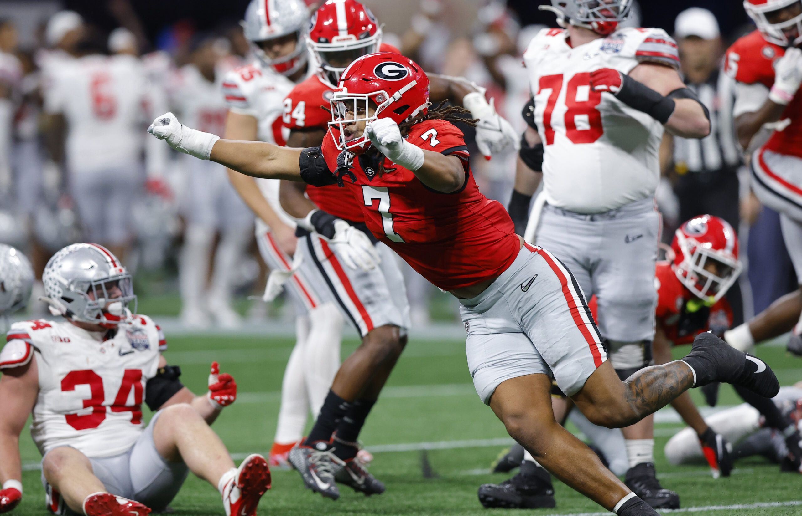 Georgia LBs Marvin Jones, Jalon Walker cleared for practice after spring  surgeries