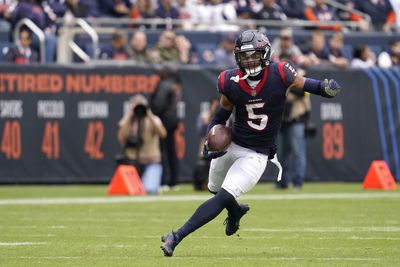 Texans S Jalen Pitre plays with a passion for turnovers