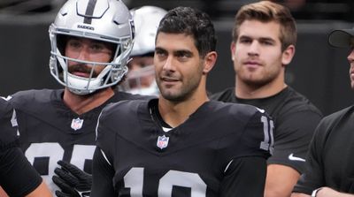 Jimmy Garoppolo Eases Some Concerns in Raiders’ Joint Practice With Rams