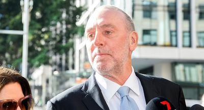 Brian Houston found not guilty of charges he concealed his father’s sex crimes