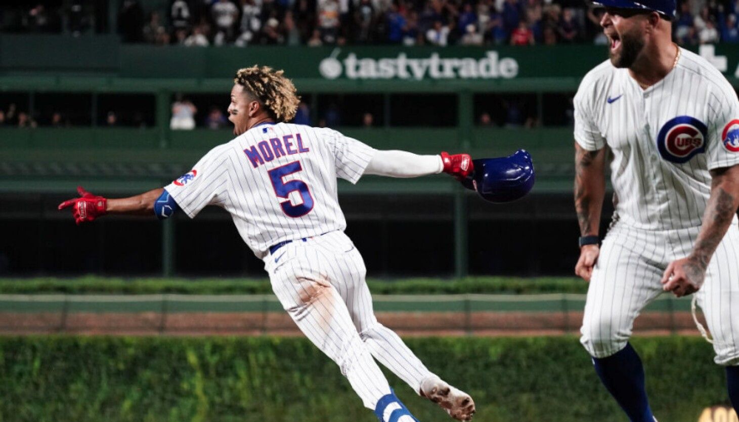 Cubs’ Christopher Morel delivers walkoff home run to…