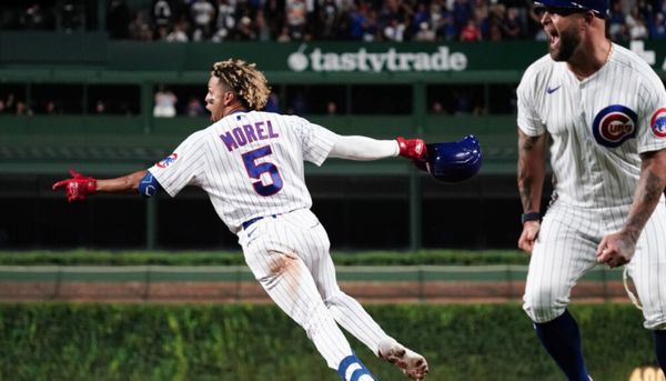 Christopher Morel's crosstown heroics for Cubs began with routine