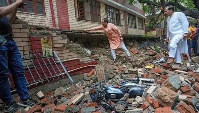 Uttar Pradesh: FIR registered against owner of building which collapsed near Mathura's Banke Bihari temple