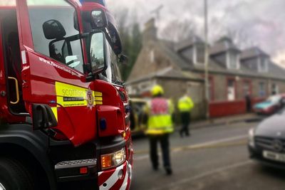 Firefighters tackle fire on Dundee industrial estate