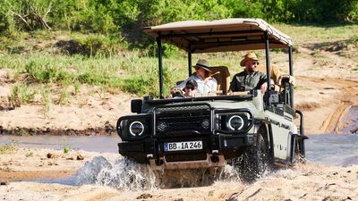 Ineos Grenadier Safari Debuts With Amphitheater Seats, Canvas Roof