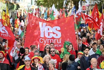 Welsh independence support UP with country split on holding referendum in next year