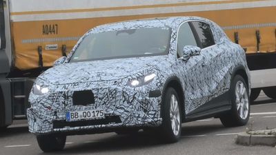 Mercedes GLA / EQA Crossover Replacement Spied For The First Time