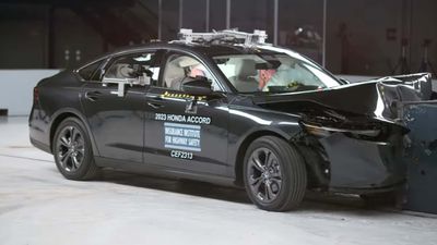 Tougher IIHS Midsize Cars Rear-Seat Safety Test Shows Head, Neck Injury Risk