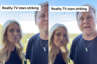 Heidi Montag and Spencer Pratt ‘mock TV strikes’ while asking for work