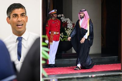 Rishi Sunak warned not to 'roll out the red carpet' for Saudi crown prince