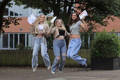 Students across Northern Ireland celebrate A-Level results and plan for future