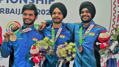 Air pistol team bronze for India in Shooting World Championships
