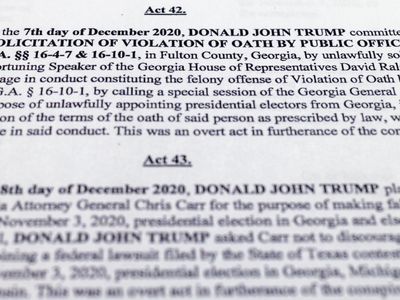 Trump's tweets count as an 'overt act' in the Georgia case. What does that mean?